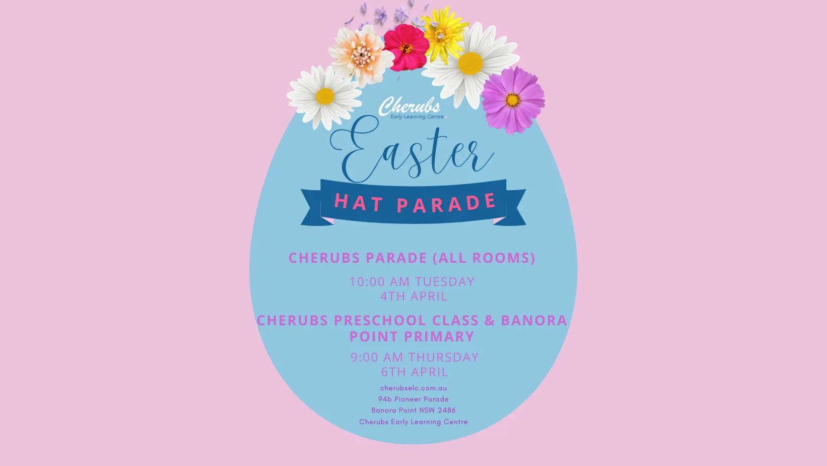 Cherub's Easter Hat Parade